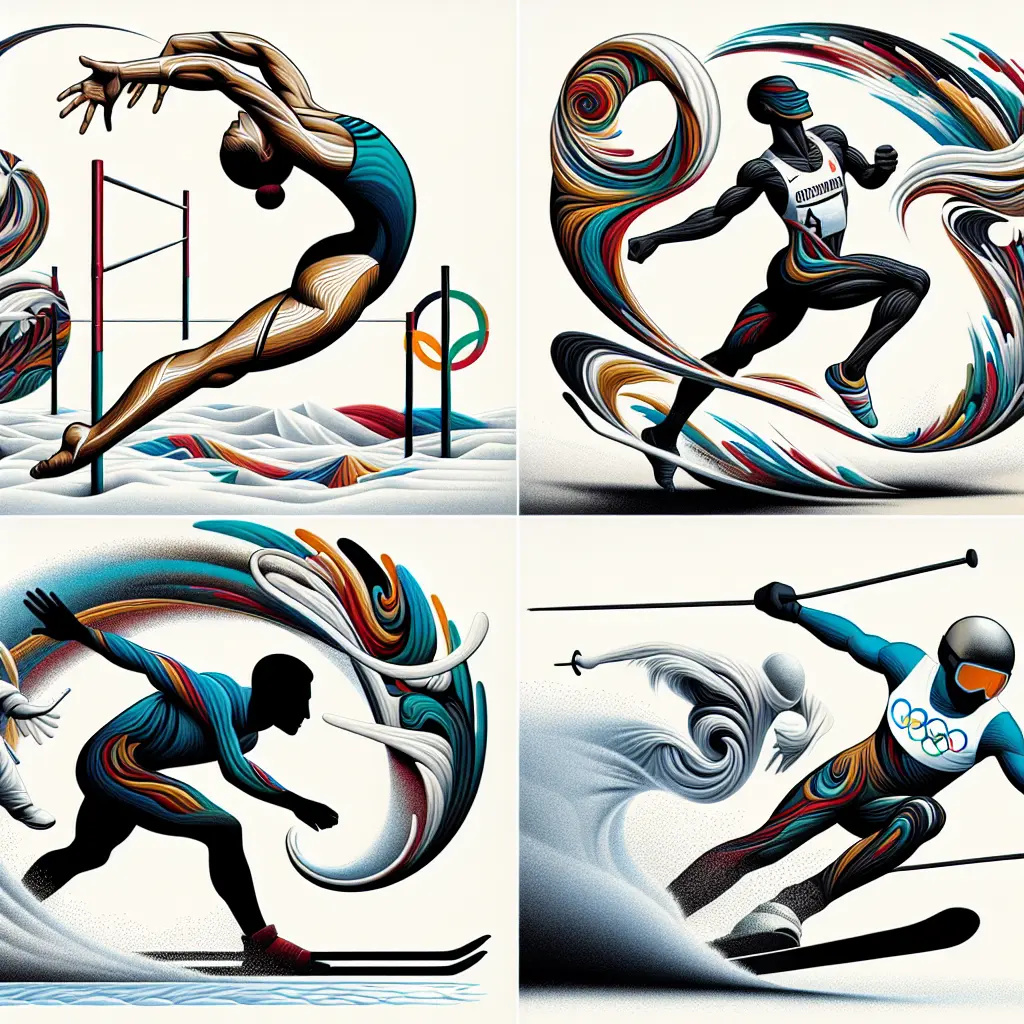 Representation of Greatest Olympic Athletes Who Revolutionized Their Disciplines