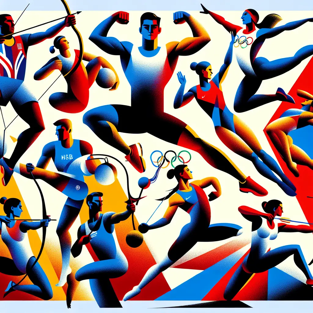 Representation of Olympic Athletes Who Redefined Their Sports