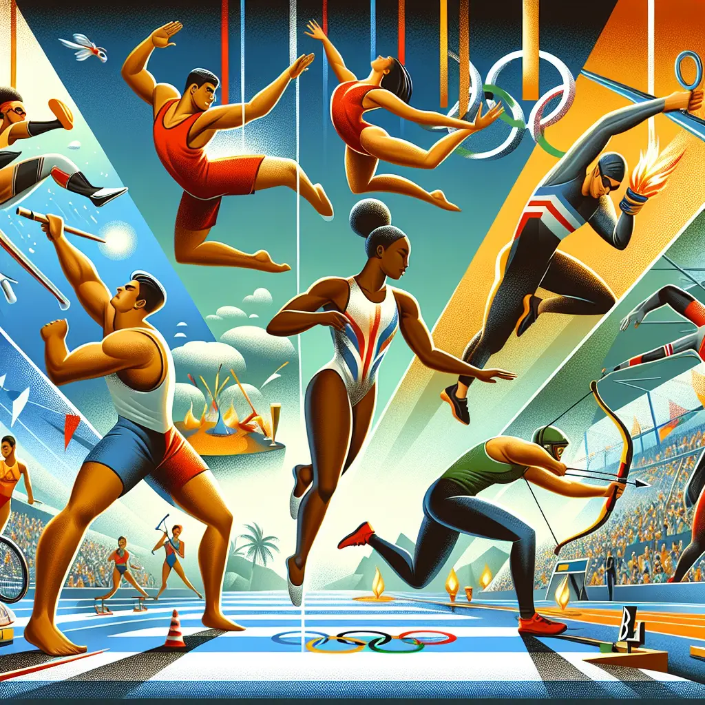 Representation of Olympic Athletes Who Transformed Sportsmanship