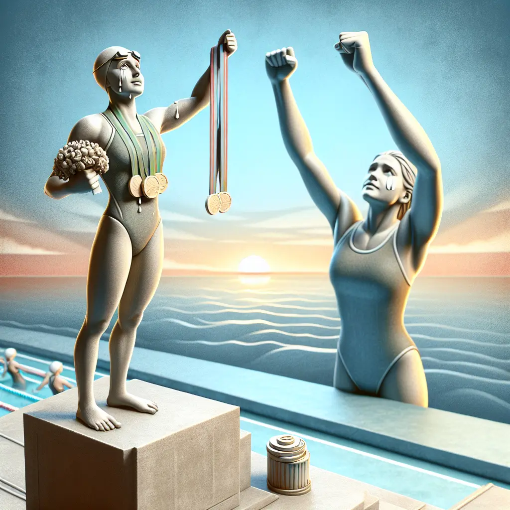 Representation of Janet Evans: Olympic Champion Who Paved the Way for Katie Ledecky