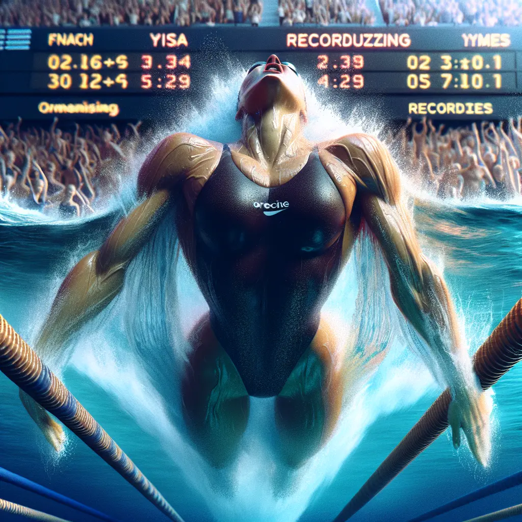 Representation of Katie Ledecky continues to make history with another dominant performance in the pool