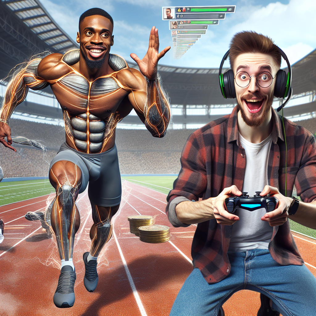 Representation of Usain Bolt invites IShowSpeed for private training session during live stream